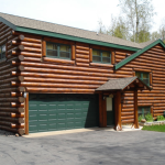 Wood Stain Cabin in Northern Wisconsin